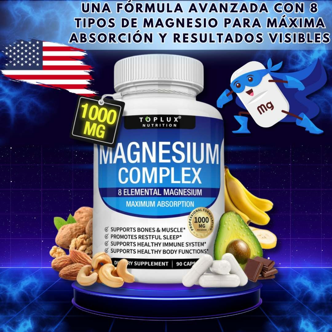 Magnesium Complex™ 1000 mg – 90 cápsulas