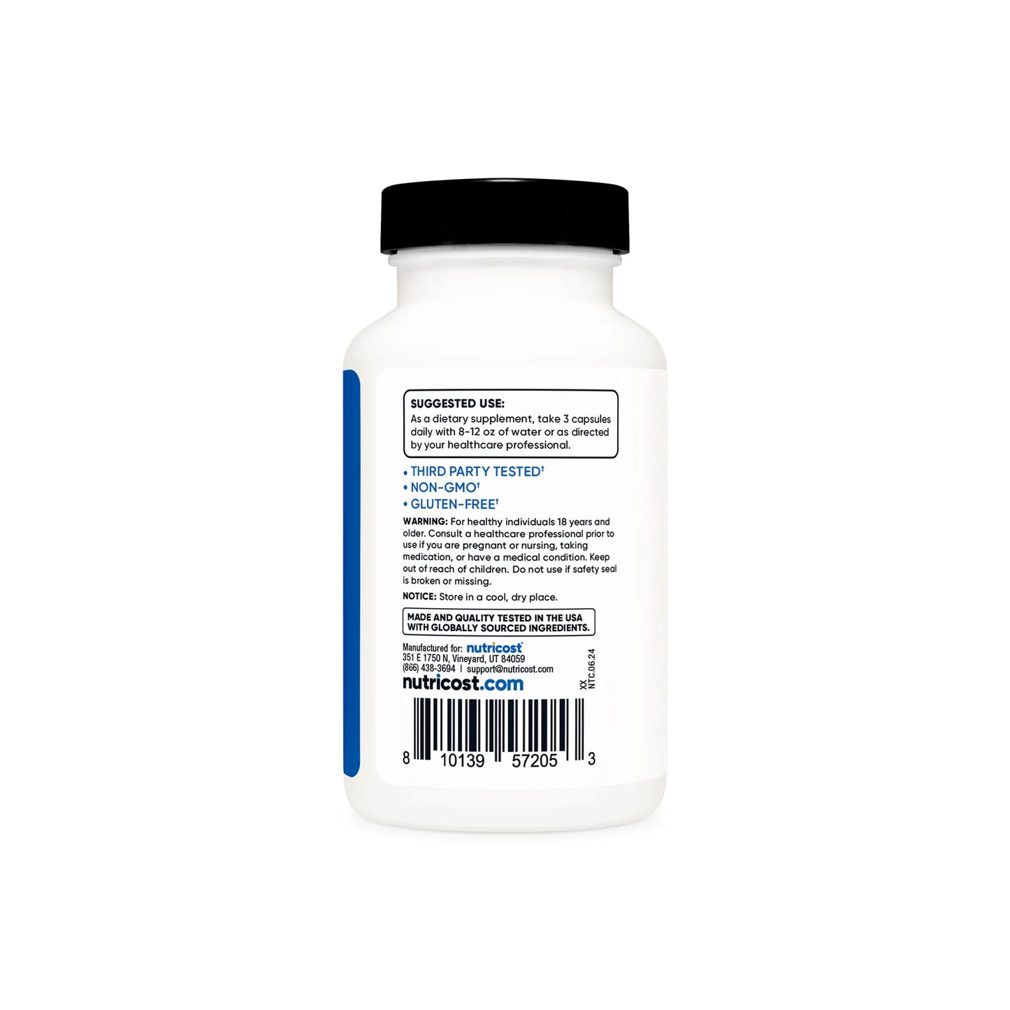 Nitric Oxide Nutricost™ 90 Capsulas| Mayor Bombeo y Resistencia