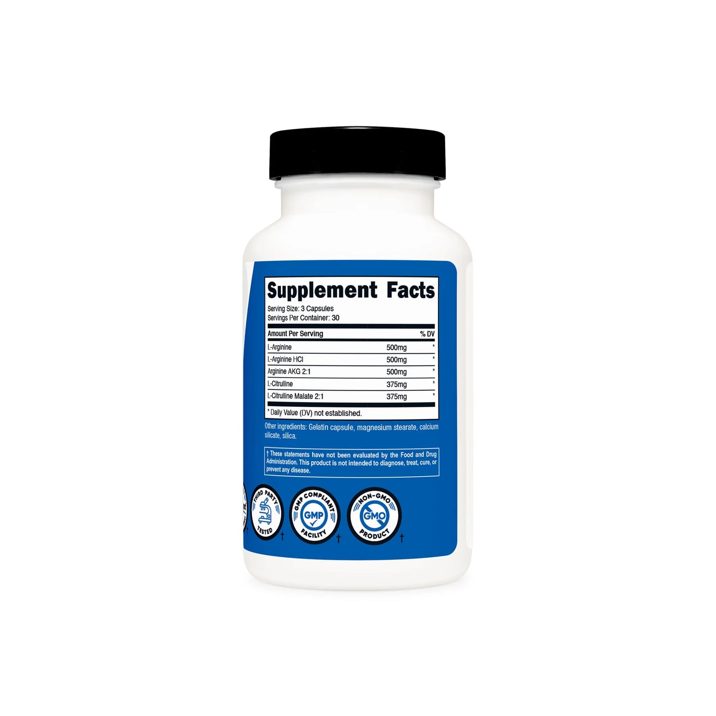 Nitric Oxide Nutricost™ 90 Capsulas| Mayor Bombeo y Resistencia