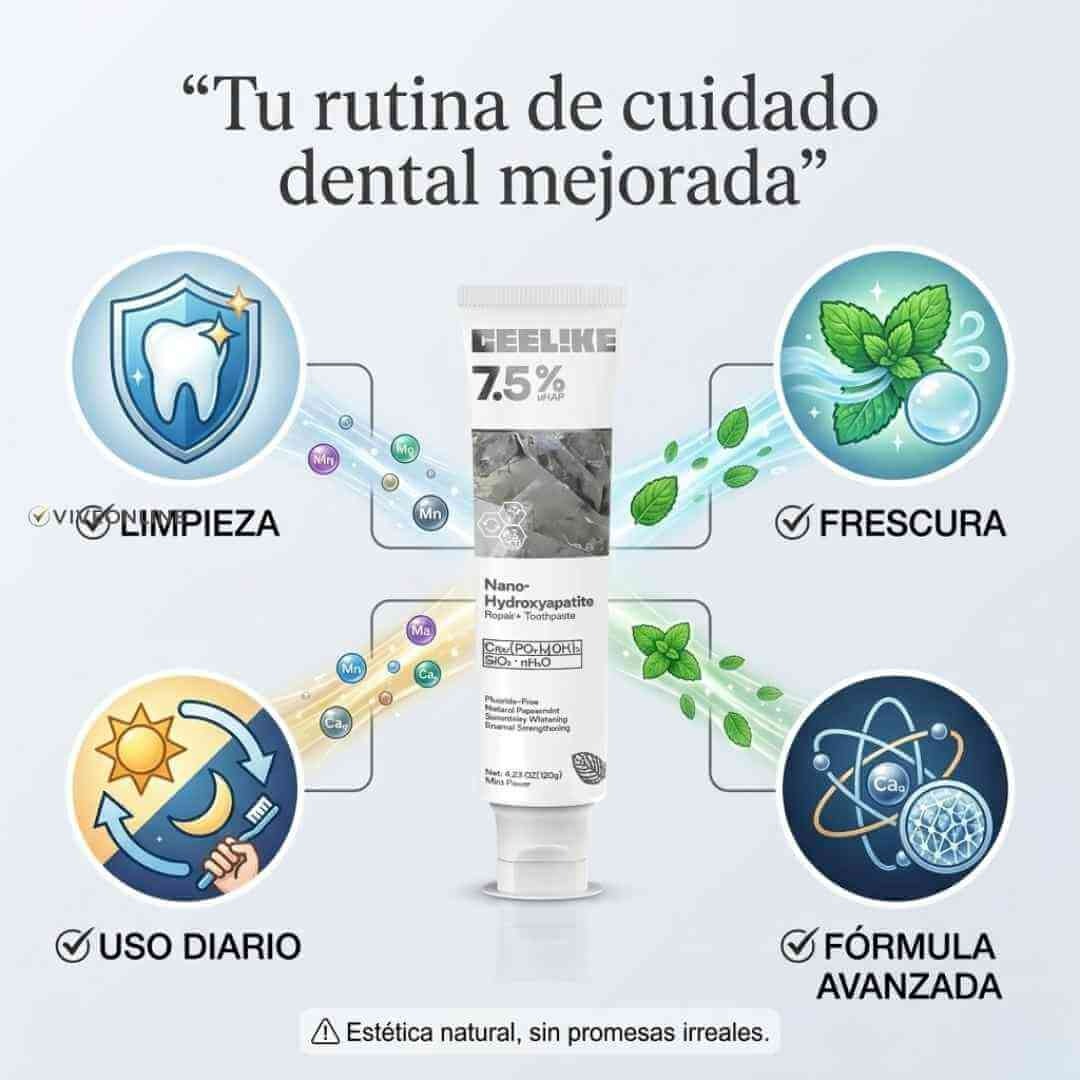 ¿Dientes amarillos y sensibles? Blanquea y Fortalece tu Esmalte con Ceelike (Formúla Original) + OBSEQUIO