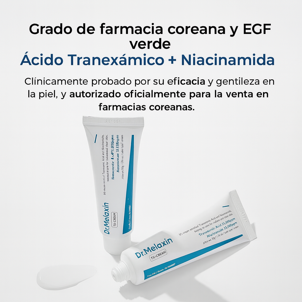 Tratamiento Coreano Anti-Manchas que SI Funciona - Dr Melaxin TX + OBSEQUIO