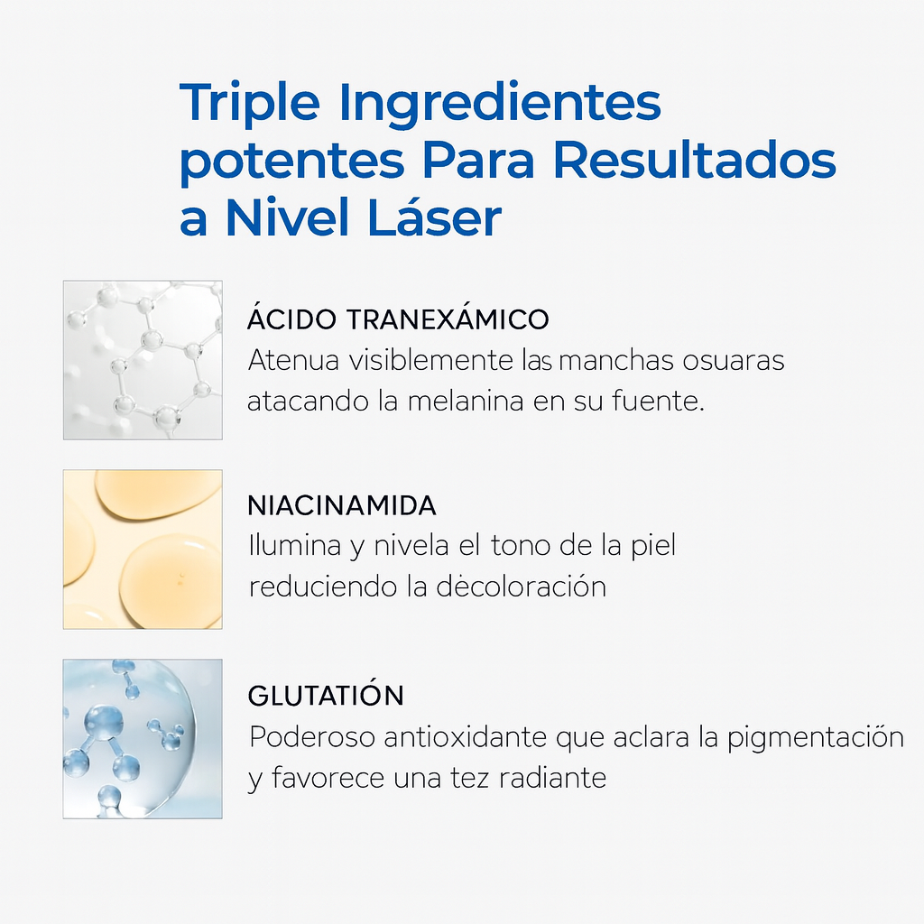 Tratamiento Coreano Anti-Manchas que SI Funciona - Dr Melaxin TX + OBSEQUIO